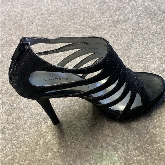 Black Shimmer Heel - Picture 4 of 6